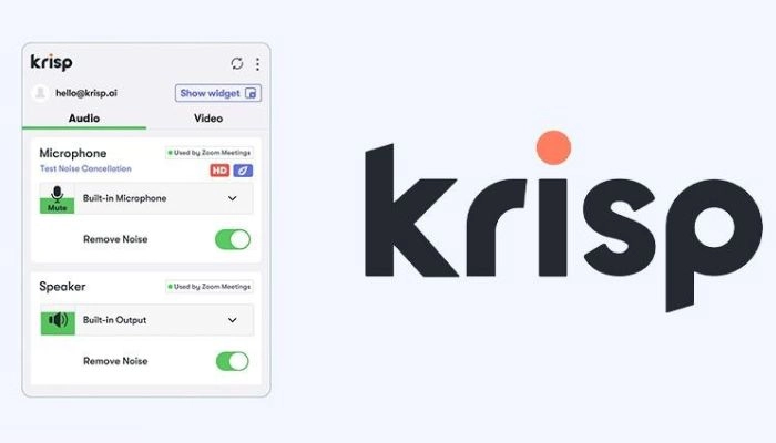 人工智能音訊降噪器- Krisp