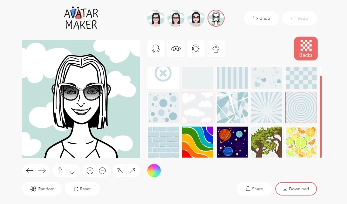 女性頭像製作工具 Avatar Maker