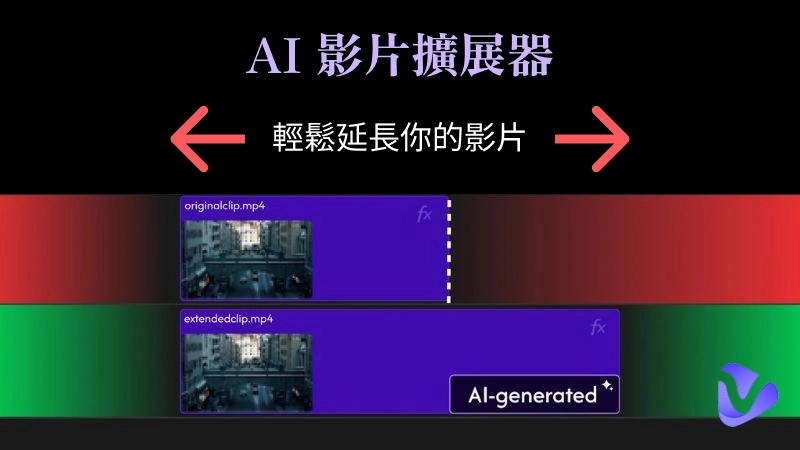 嘗試最出色的AI 影片擴展器，提升你的影片質量