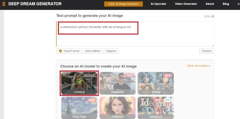 吐舌圖像生成過程