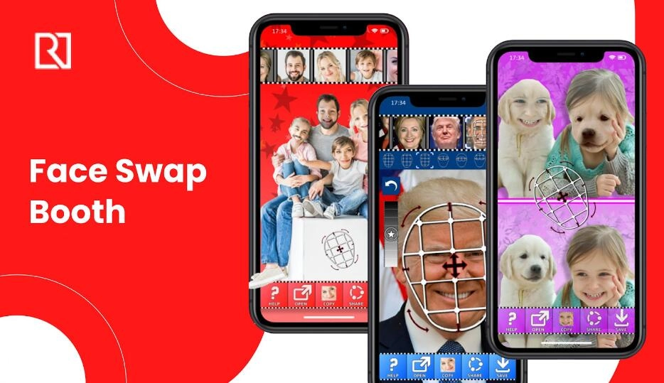 Face Swap Booth安卓和iOS專用的自訂換臉工具