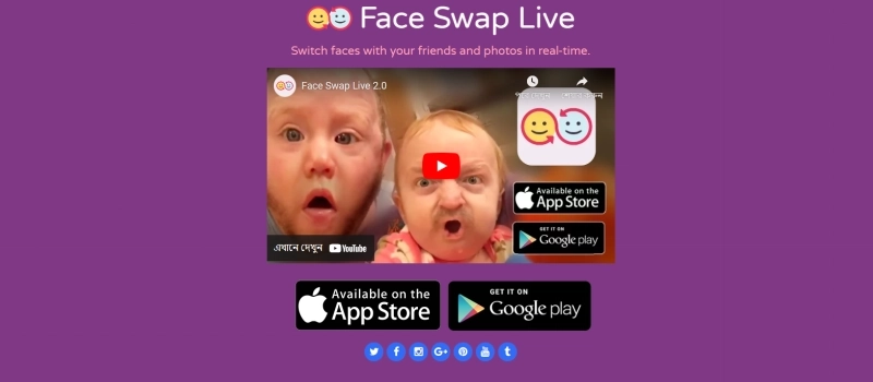 Face Swap Live Real Time Body Swap AI App for iOS TW