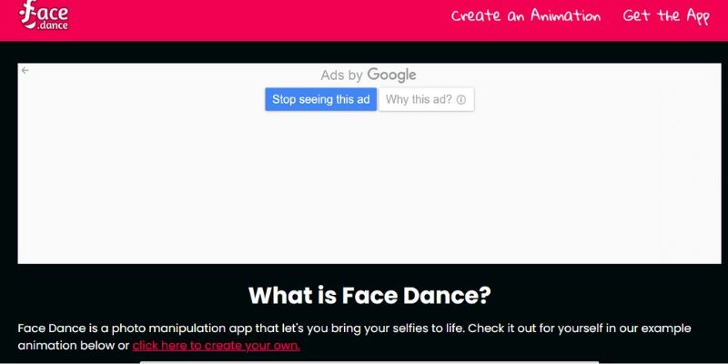 FaceDance AI人臉動態照片影片應用