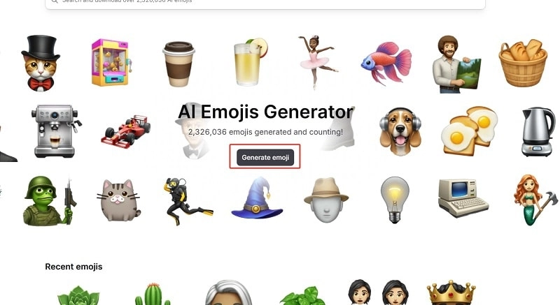 生成唇吻表情符號