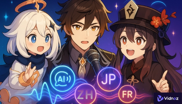 原神語音合成全攻略：AI一鍵生成專屬角色配音