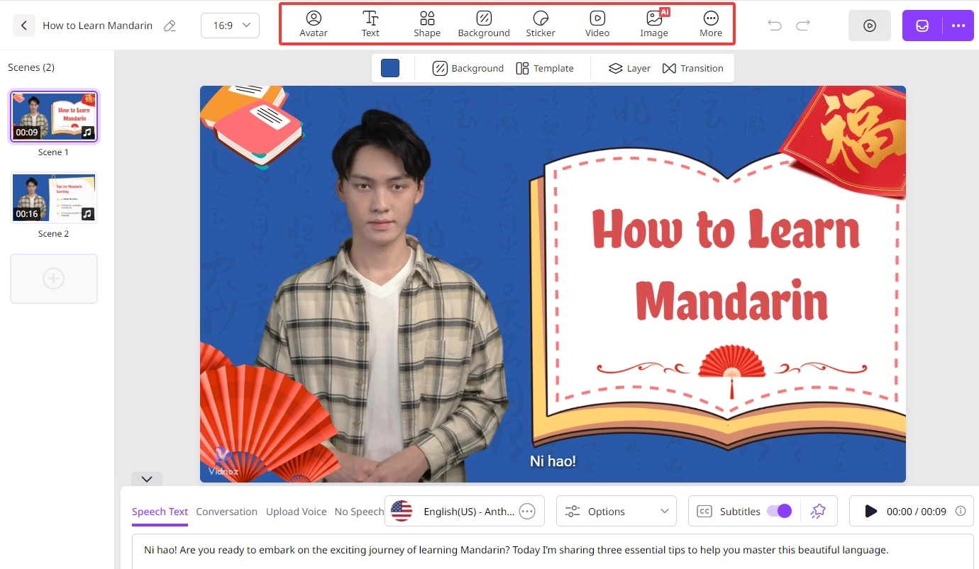 How to Create AI Teaching Videos for Free in Minutes 2