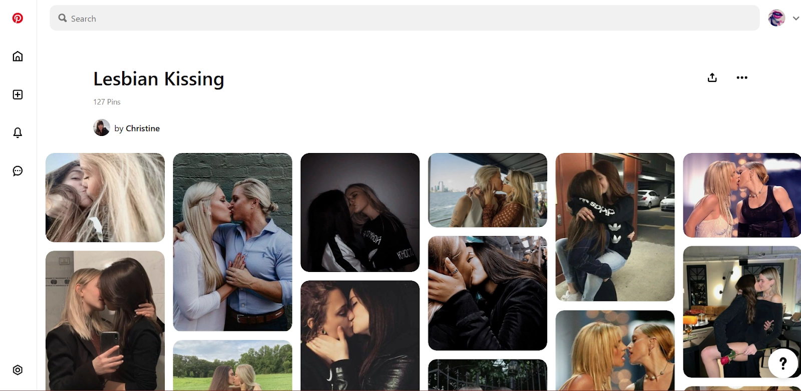 Lesbian Couple Kissing Photos Website Pinterest - ZH