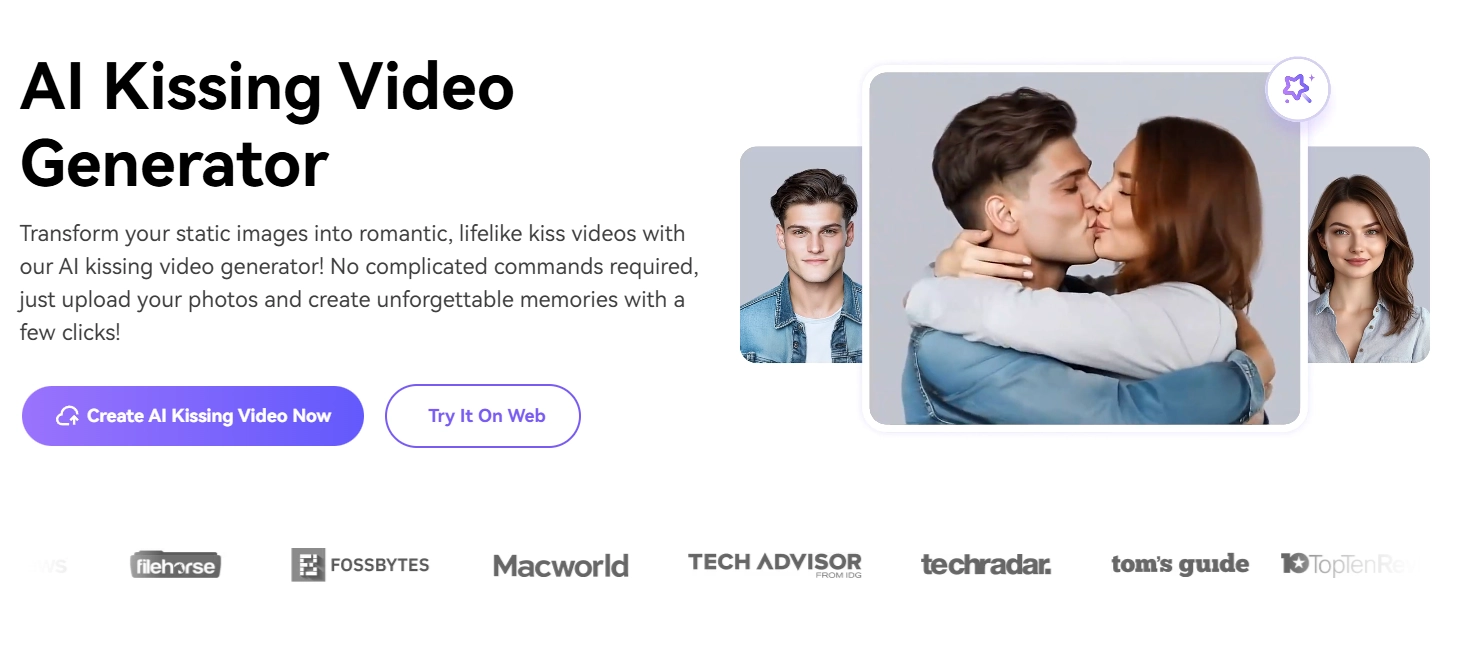 Media io Lesbian Couple Kissing Videos from Photos -ZH