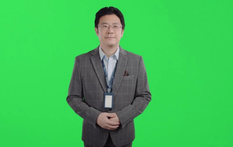 綠幕虛擬形象用於視頻製作